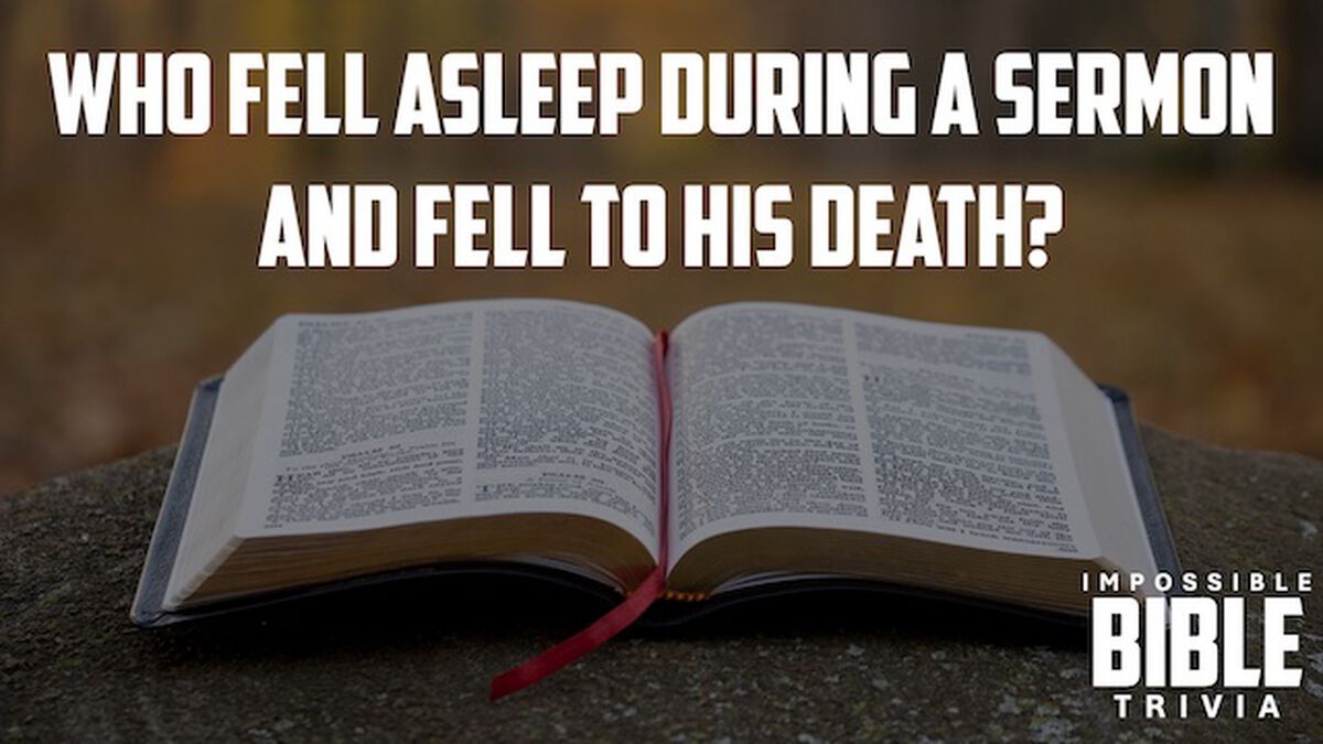 IMPOSSIBLE Bible Trivia image number null